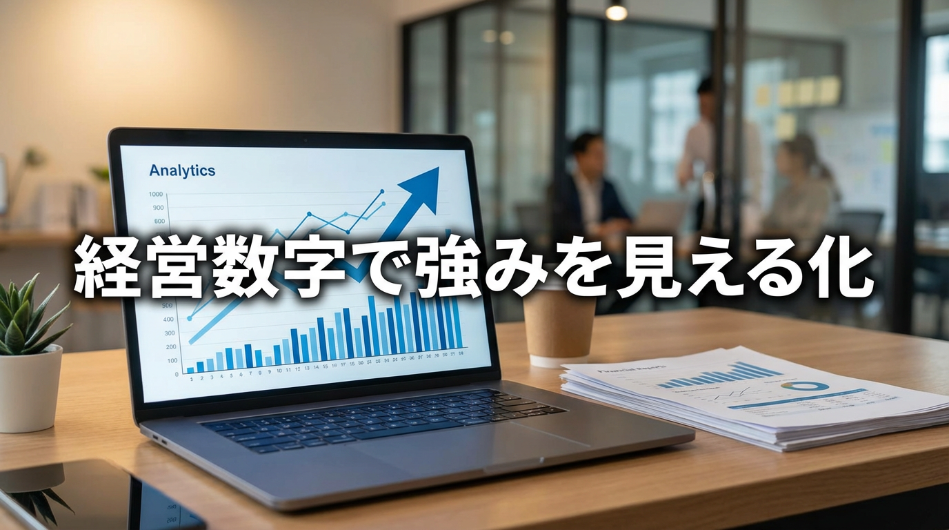 【中小企業経営者必読】自社の強みを数字で見える化する3つのポイント｜感覚経営から脱却するキャッシュフロー思考