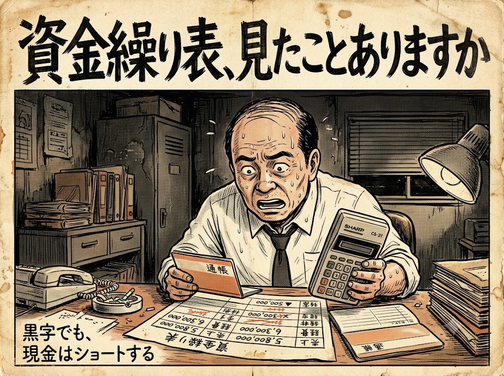 資金繰り表、見たことありますか